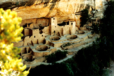 Cliff Dwellings at Mesa Verde National Park Cliff Dwellings